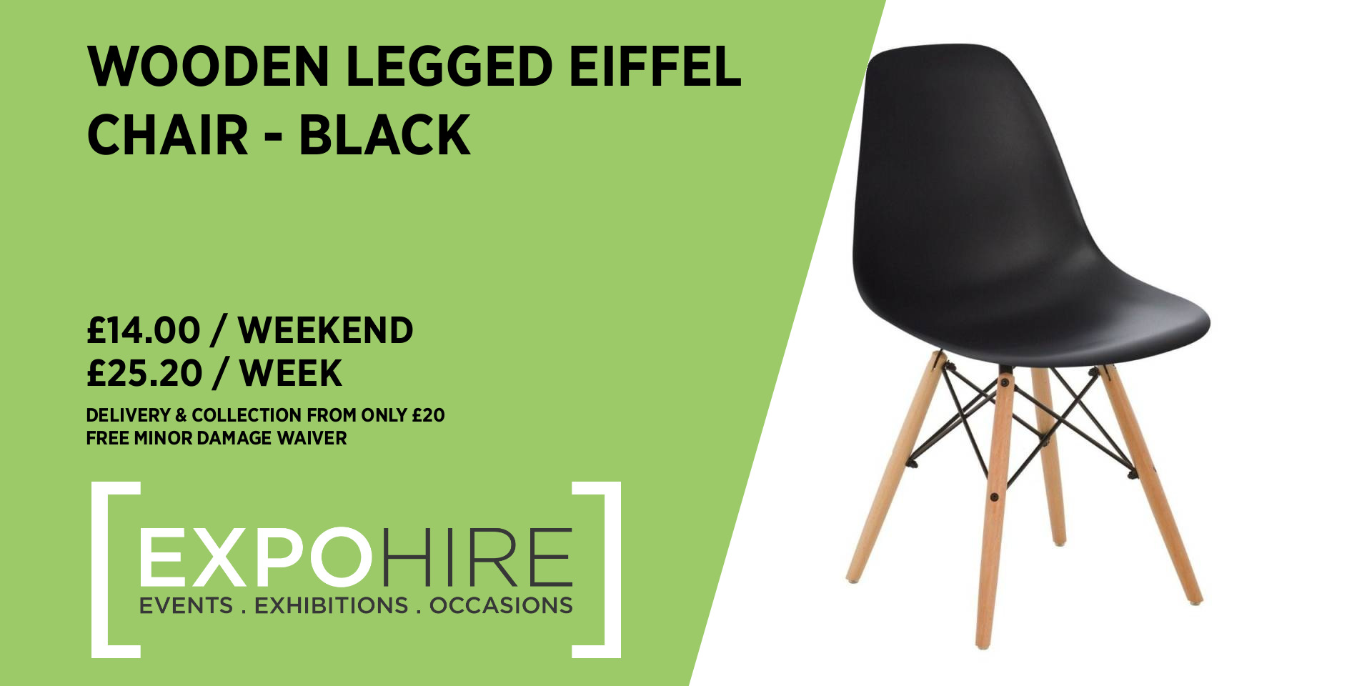 Eames chair black discount friday