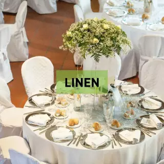Linen Hire - Tablecloths from £6