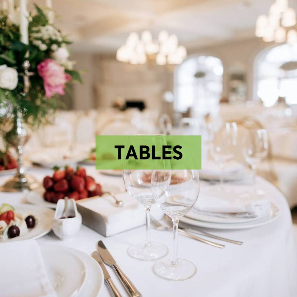 Table Hire Service • Expo Hire UK