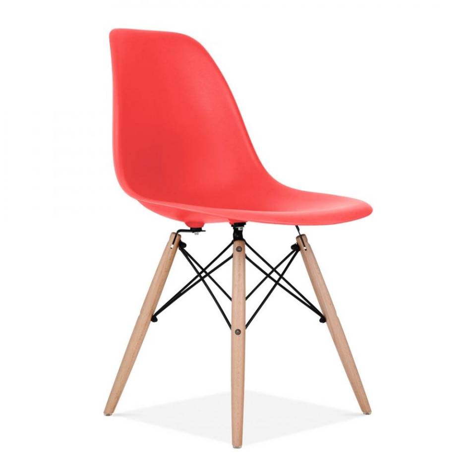 Red Eames Inspired Chair Hire • £14 / 3 Days • Expo Hire