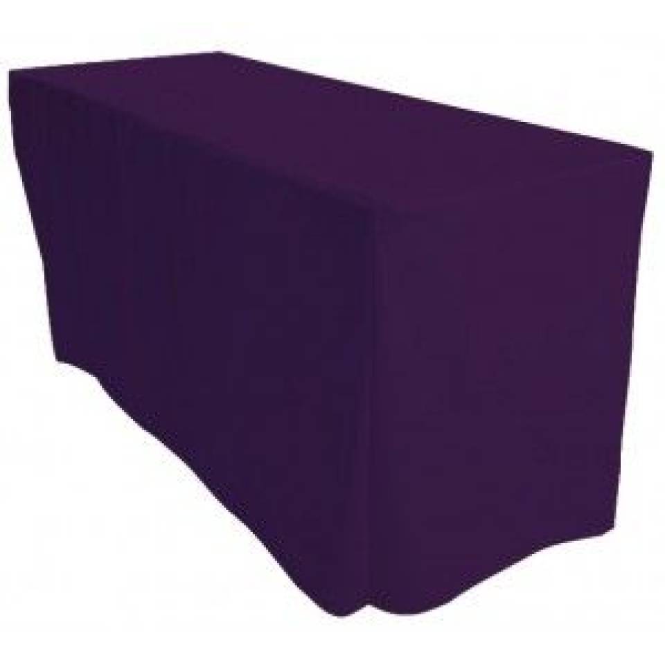 Purple Tablecloth Hire - 90 x 132"